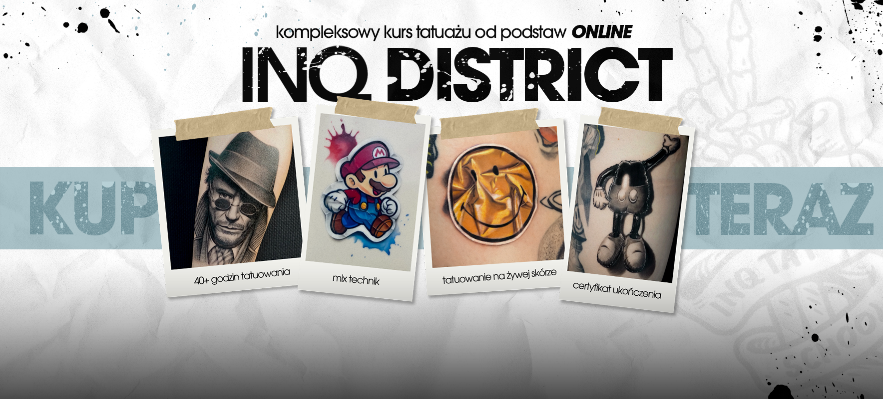 Prezentacja kursu tatuażu online