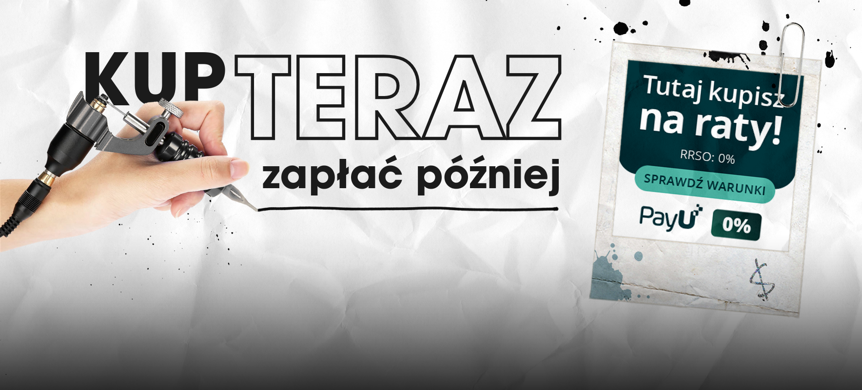Tatuaż na przedramieniu przedstawiający pieniądze